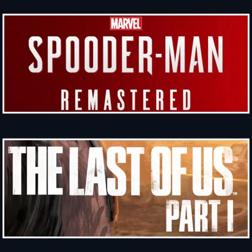  Spider Man Remastered + The Last Of Us Part 1